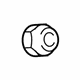 GM 94515140 Stabilizer Link Nut GM 94515140 Stabilizer Link Nut