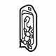 GM 19316403 Contact Plate, Driver Side GM 19316403 Contact Plate, Driver Side