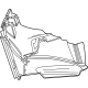 GM 84105438 Inlet Duct, Front Driver Side