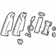 GM 20823475 Bolster, Titanium, Rear