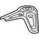GM 84419602 Rear Bracket, Driver Side GM 84419602 Rear Bracket, Driver Side