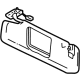 GM 85596547 Sunvisor, Jet Black, Driver Side GM 85596547 Sunvisor, Jet Black, Driver Side