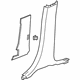 GM 84577886 Lower Center Pillar Trim, Black, Inner Driver Side GM 84577886 Lower Center Pillar Trim, Black, Inner Driver Side