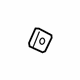 GM 84470962 Lock Switch, Jet Black, Passenger Side GM 84470962 Lock Switch, Jet Black, Passenger Side