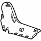 GM 23292935 Inner Finish Panel, Jet Black, Rear GM 23292935 Inner Finish Panel, Jet Black, Rear