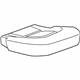 GM 23380609 Cushion Cover, Gray, Rear GM 23380609 Cushion Cover, Gray, Rear