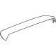 GM 26371203 Hood Assembly-Instrument Panel Cluster *Backen Blackk GM 26371203 Hood Assembly-Instrument Panel Cluster *Backen Blackk