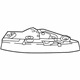 GM 84307189 Bracket, Driver Side GM 84307189 Bracket, Driver Side