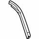 GM 84078104 Rear Weatherstrip Retainer, Top Driver Side GM 84078104 Rear Weatherstrip Retainer, Top Driver Side