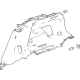 GM 85705760 Panel Assembly-Quarter Lower Rear Trim *Backen Blackk GM 85705760 Panel Assembly-Quarter Lower Rear Trim *Backen Blackk