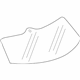 GM 84815490 Lift Gate Glass, Rear