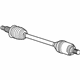 GM 84173839 Axle Assembly, Rear Driver Side GM 84173839 Axle Assembly, Rear Driver Side