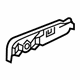 GM 84195123 Track Cover, Black, Rear Passenger Side GM 84195123 Track Cover, Black, Rear Passenger Side