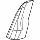 GM 26210903 Bolster Cover, Rear GM 26210903 Bolster Cover, Rear