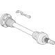 GM 85597887 Axle Assembly, Rear Passenger Side GM 85597887 Axle Assembly, Rear Passenger Side