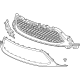 GM 42771077 Grille, Radiator Grille, Front