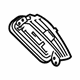 GM 84114174 Air Vent Grille, Driver Side GM 84114174 Air Vent Grille, Driver Side