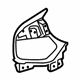 GM 23475776 Applique, Silver, Driver Side GM 23475776 Applique, Silver, Driver Side