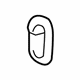 GM 19316990 Upper Hinge Seal GM 19316990 Upper Hinge Seal