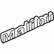 GM 22638462 Nameplate, Rear GM 22638462 Nameplate, Rear