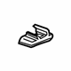 GM 22821880 Track Cover, Black GM 22821880 Track Cover, Black