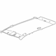 GM 84490253 Headliner, Light Gray GM 84490253 Headliner, Light Gray