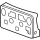 GM 84450649 License Frame, Front