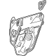 GM 39121321 Water Deflector, Front Driver Side