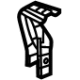 GM 42482644 Upper Rail Bracket, Front Driver Side