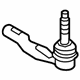 GM 84721393 Outer Tie Rod, Driver Side