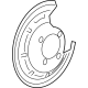 GM 42532789 Backing Plate, Rear Driver Side GM 42532789 Backing Plate, Rear Driver Side