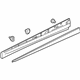 GM 42733635 Lower Molding, Front Driver Side GM 42733635 Lower Molding, Front Driver Side