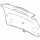 GM 84677044 Lower Trim Panel, Jet Black GM 84677044 Lower Trim Panel, Jet Black