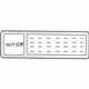 GM 30028268 Air Bag Label GM 30028268 Air Bag Label