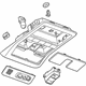 GM 20793387 Overhead Console GM 20793387 Overhead Console