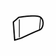 GM 22914541 Handle Cover, Driver Side GM 22914541 Handle Cover, Driver Side