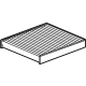 GM 87840641 Filter Assembly-Passenger Compartment Air GM 87840641 Filter Assembly-Passenger Compartment Air