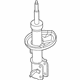 GM 42478300 Strut, Driver Side GM 42478300 Strut, Driver Side