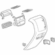 GM 84093665 Rear Panel Assembly, Black