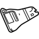 GM 84411334 Radio Switch Bracket