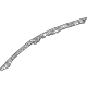 GM 42775550 Rail Reinforcement, Driver Side GM 42775550 Rail Reinforcement, Driver Side