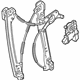 GM 84578843 Window Regulator, Front Driver Side GM 84578843 Window Regulator, Front Driver Side
