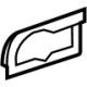 GM 26248176 Handle, Outside Insert, Passenger Side GM 26248176 Handle, Outside Insert, Passenger Side