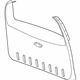 GM 15783704 Lower Trim Panel, Black, Rear GM 15783704 Lower Trim Panel, Black, Rear