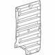 GM 23449566 Trim Panel, Black, Rear Passenger Side