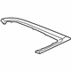 GM 84124307 Reveal Molding, Black, Driver Side