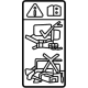 GM 85039731 Label-Pick Up Box Auxiliary End Gate & Trailer Hitch Warning GM 85039731 Label-Pick Up Box Auxiliary End Gate & Trailer Hitch Warning