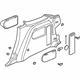 GM 10310583 Lower Quarter Trim, Gray, Passenger Side GM 10310583 Lower Quarter Trim, Gray, Passenger Side