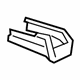 GM 22880211 Track Cover, Brownstone, Front Driver Side