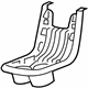 GM 25874140 Front Cupholder, Titanium GM 25874140 Front Cupholder, Titanium